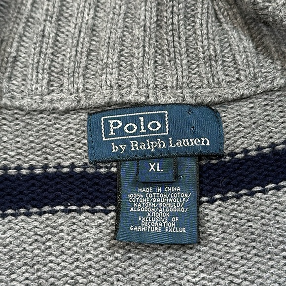 Ralph Lauren Quarter Zip Sweater - Picture 5 of 7